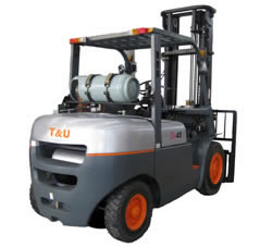 Petrol Engine Forklift, Gasoline Engine Forklift 4-5 Ton 